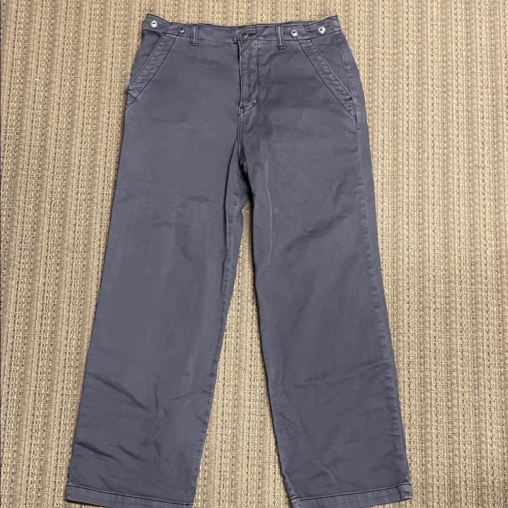 🩶Pilcro/Anthro Women's Wide Leg Gray Pants 28🩶